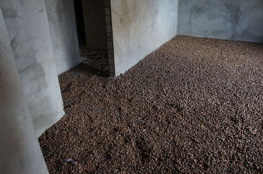 Керамзит для  пола в квартире